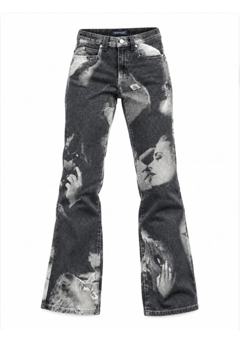 Pantaloni Denim Vintage con Stampa Artistica - Angelo Marani ANGELO MARANI | A5.6753.701530